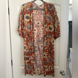 Women’s floral kimono